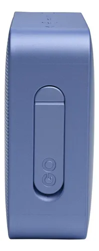 Parlante JBL Go Essential portátil con bluetooth waterproof azul acero