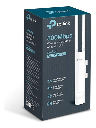 Punto Acceso Tplink Eap110 Exterior  Access Point Omada