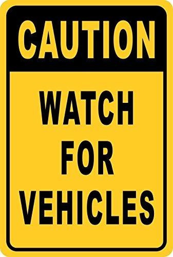 Señales - Caution Watch For Vehicles Cars Trucks Usa Ti