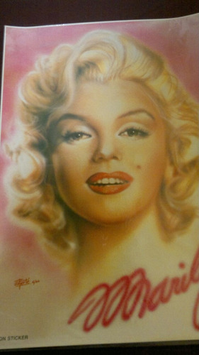 Lamina En Plastico Marilyn Monroe.