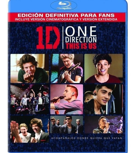 One Direction: Asi Somos Blu-ray Pelicula