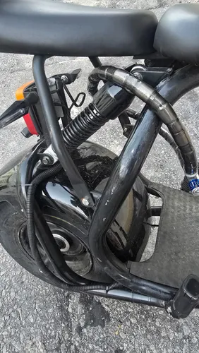 Scooter Electrico Citycoco Bateria Nueva 24ah - 55km Negro (Usado)
