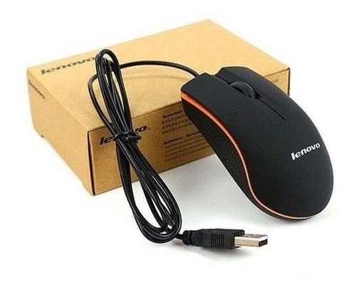 Mouse Lenovo M20 Usb Óptico Alámbrico Pc Laptop Computador C