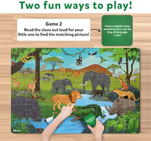 Juego Y Rompecabezas Skillmatics Floor - Piece & Play Animal