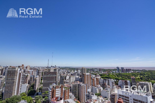 Imagen 1 de 30 de Vista Panorámica Libre 360° Al Río Y La Ciudad! - Belgrano