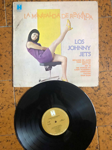 Los Johnny Jets Lp La Minifalda De Reynalda Vinilo 1968