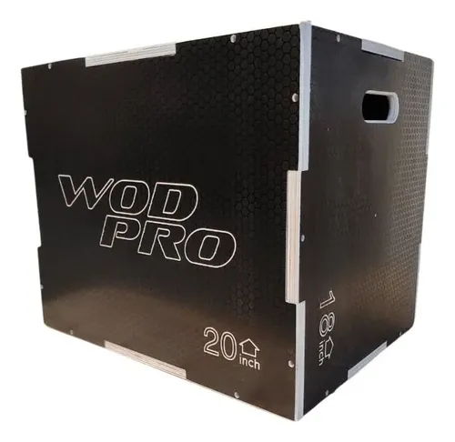 VEVOR Box Pliometrico 513x513x458 Mm – Carico 227 Kg, Antiscivolo, Per Salti, Push-up E CrossFit, Palestra Domestica