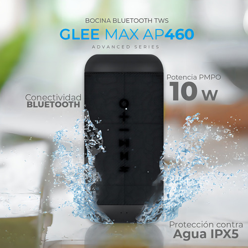 Alto-falante Acteck Ap460 AC-934961 Glee Max BT 5.0 TWS IPX5 de 10 W