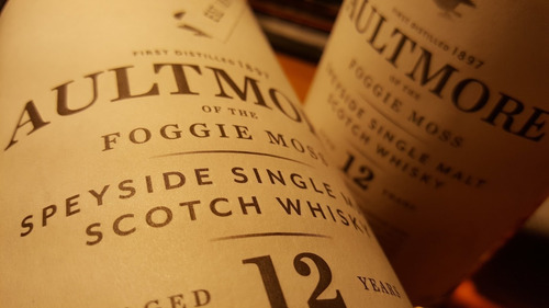 Whisky Aultmore 12 Años Speyside Single Malt 750ml Estuche