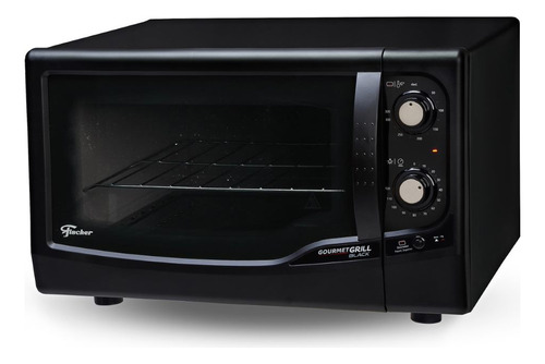 Forno Elétrico Bancada Fischer Gourmet Grill 44l 220v Preto