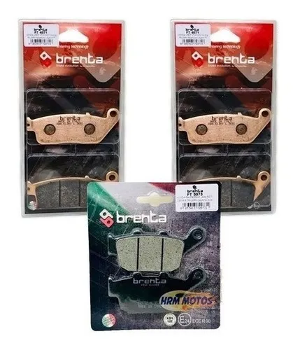 comprar Jogo Pastilha De Freio Brenta Triumph Tiger 800 Xcx Xc Xr