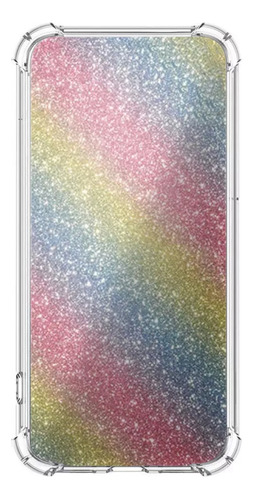 Carcasa Brillo Arcoiris Para Todos Los Samsung