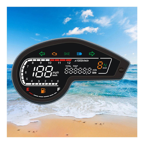 Panel De Motocicleta Digital Dm200 Xr1901 Crm250 150 Gy200 Y