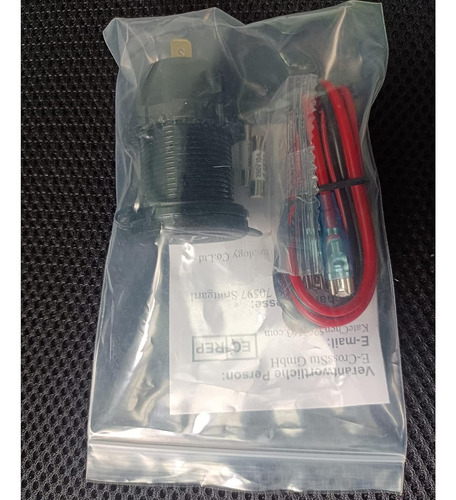 Paquete De 2 Salidas Usb De 12 V, Carga Rápida Dual 3.0, Pue