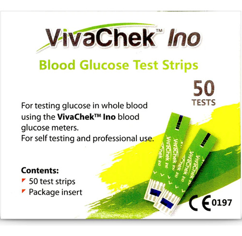 Vivacheck Kit Mas 50 Tiras Reactivas Negro