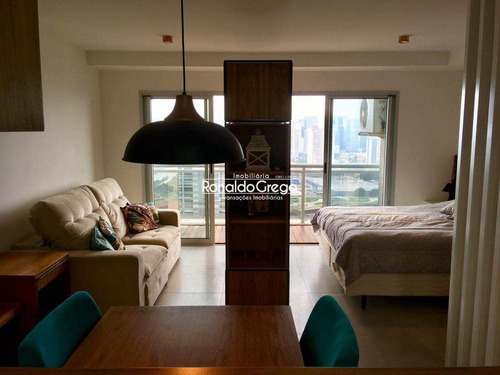Imagem 3 de 22 de Apartamento Á Vendacom 1 Dorm, Santo Amaro, Sp - R$ 650 Mil - V4583