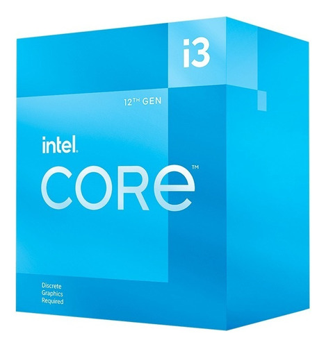 Procesador Intel Core I3-12100 S-1700 3.30ghz Quad-core 12mb