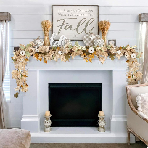 Ipawty Balas De Heno Para Decoración Enredaderas De Otoño