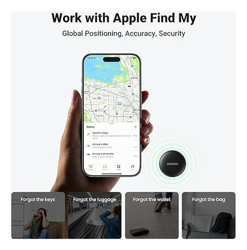 Rastreador Ugreen Smart Tag Compatible Con Apple Find My Air