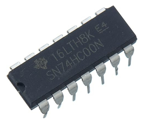 Circuito Integrado 74hc00n 74hc00 7400 Nand 4 Compuertas Lóg