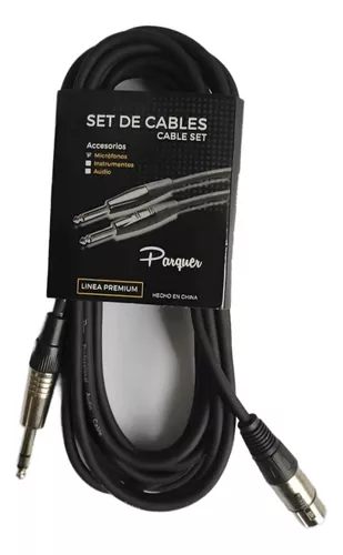 CABLE MICROFONO STEREO