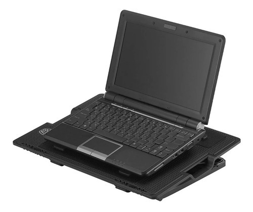 Ventilador Notebook Gamer N18 Con Luz Led Altura Ajustable