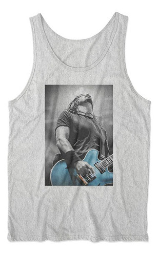 Musculosa Foo Fighters Dave Grohl Gris Melange