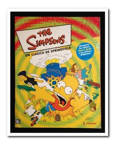 The Simpsons Un Clasico De... Álbum, Posee 115 Laminas