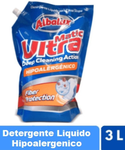 Detergente Liquido Hipoalergénico 3 Litros Doy Pack