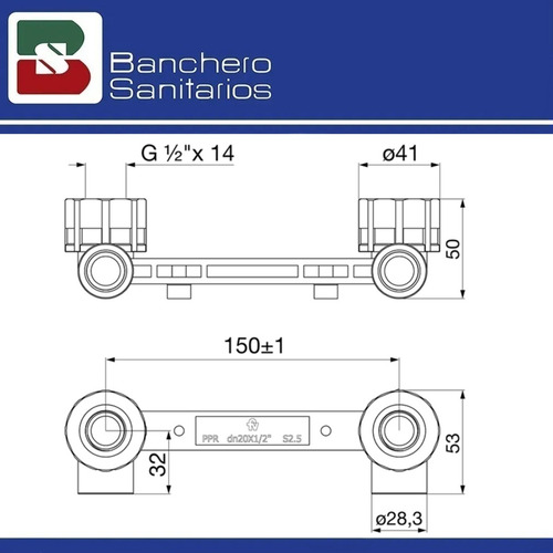 Codo Soporte Fv Termofusion Tf 310.20 P/juegos Exterior