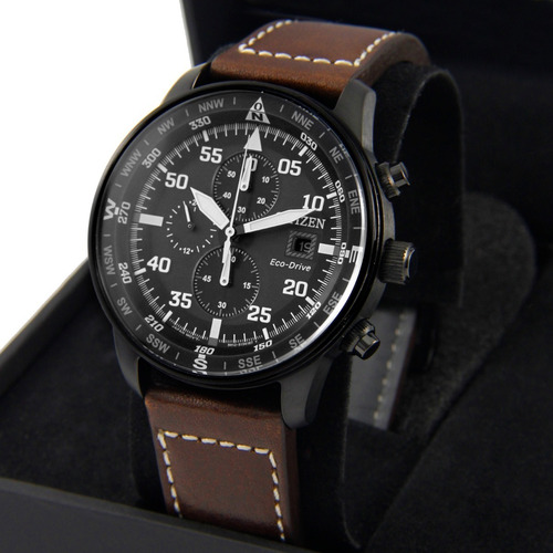 Relógio Citizen Masculino Eco-drive Aviator Tz31132d / Ca069