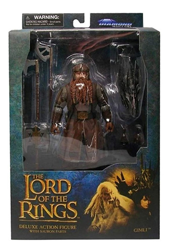 Imagen 2 de 2 de The Lord Of The Rings Figures 7 Scale Deluxe Figure Gimli