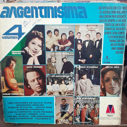 Portada Argentinisima Vol 4 P2