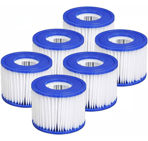Cartucho De Filtro Tipo Vi Para Lay-z-spa Bomba Filtro 6 Und