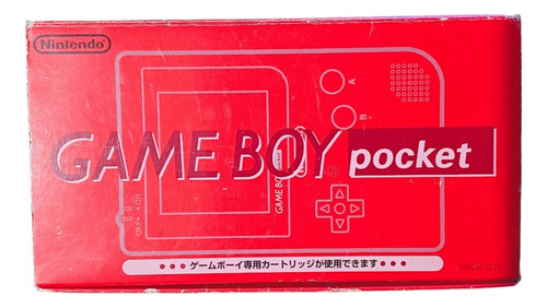 Game Boy Pocket Rojo Con Caja Edicion Japonesa