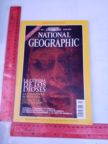 Revista National Geographic No 1 Julio De 2000 (Usado)
