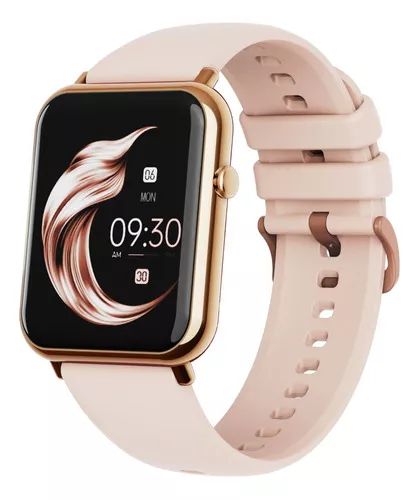 Reloj Inteligente Impermeable Para Mujer Xiaomi Huawei Q19 P Color De La  Caja Dorada