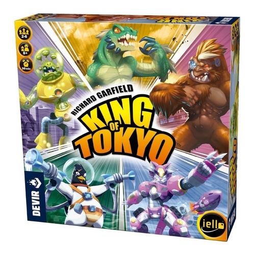 Juego De Mesa King Of Tokyo Nuevo Original 