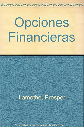 Libro Opciones Financieras Un Enfoque Fundamental De Prosper