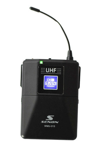 Microfono Inalambrico De Vincha Uhf Wmu302 Senon