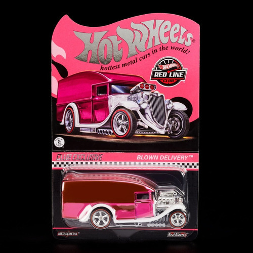 Hot Wheels Collectors Blown Delivery 2022 Rlc Exclusive Cor Pink