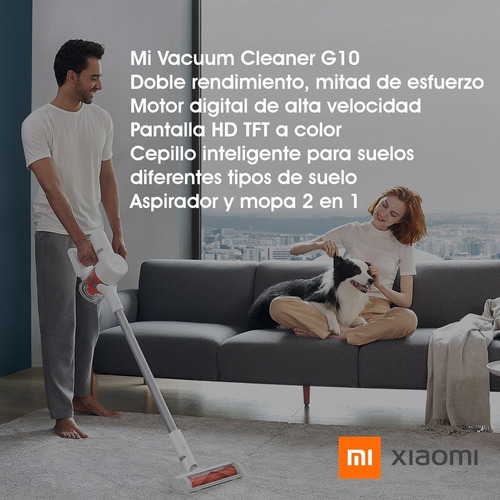Xiaomi Mi Vacuum Cleaner G10, Aspiradora Smart Inalámbrica