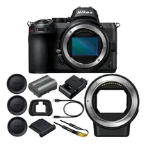 Comprar Nikon Z5 Mirrorless Digital Camera Body With Nikon Ftz Mount Adapter Bundle (2 Items)
