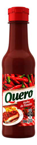 Molho de pimenta Quero em frasco 150 ml