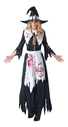 Disfraz De Bruja De Salem Para Damas Envio Gratis A