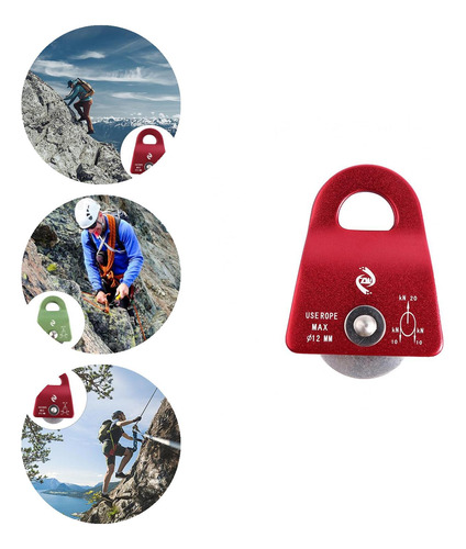 Polea Liteit Para Escalada 360u00b0 Rotation Liteit