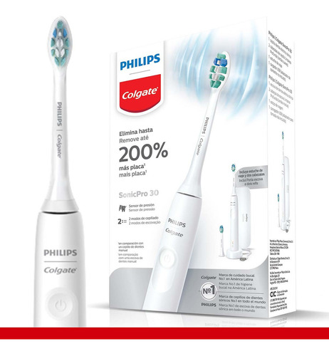 Cepillo de Dientes Eléctrico Philips Colgate SonicPro 30