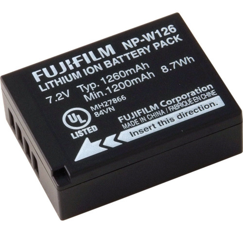 Bateria Fujifilm Np-w126 P/ X-t1 X-t2 X-t3 X-t10 X-t20 X-t30