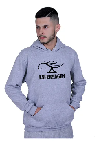 Moletom Agasalho Casaco Faculdade Enfermagem Saude Blusa