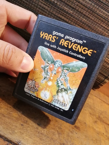 Cartuchos De Atari 2600 Yars Revenge